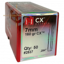 HORNADY 2837 GESCHOSSE 7MM/.284 160GR CX™ 50 STÜCK
